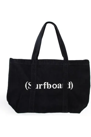 Stockholm Surfboard Club Tote Bags, male, , ONE SIZE, Blackwashed Cotton Weekend Tote Bag