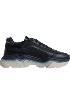 Dolce & Gabbana Sneakers, male, , 5 UK, Navy Low Top Trainers