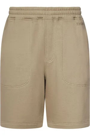 Ermenegildo Zegna Casual Shorts, male, , M, Knee-Length Shorts with Elasticated Waistband