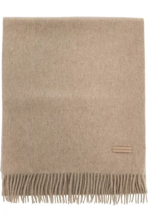 Ermenegildo Zegna Luxurious Oasis Cashmere Fringe Scarf