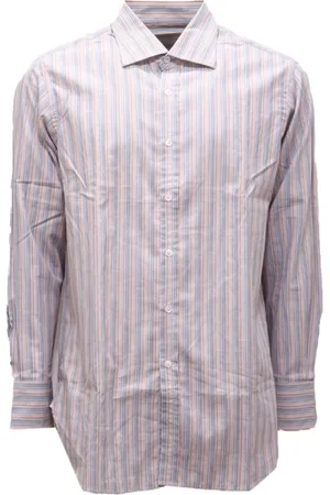 BALLANTYNE Casual Shirts, male, , XL, Striped Cotton Shirt