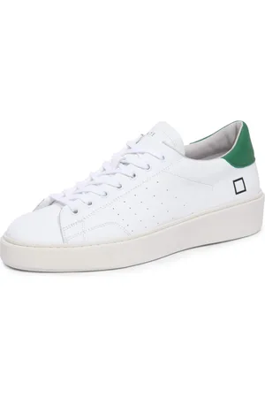 D.A.T.E. Sneakers, male, , 11 UK, -Green Levante Calf Shoes