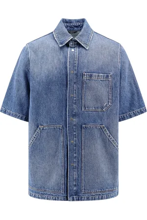 Fendi Denim Shirts, male, , M, Button-Up Shirt Italian Style