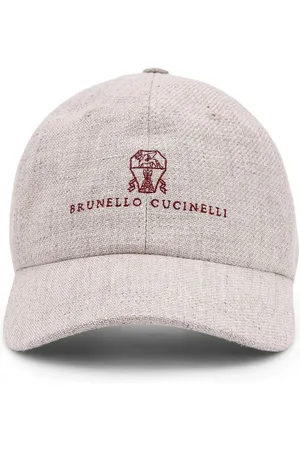 Brunello Cucinelli Hats with Adjustable Leather Strap