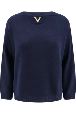 VALENTINO Cashmere Knitwear, female, , S, Cashmere Boatneck Jumper