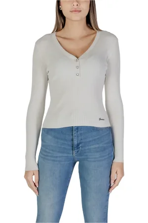 Guess V-neck Knitwear, female, , L, V-neck Knitwear