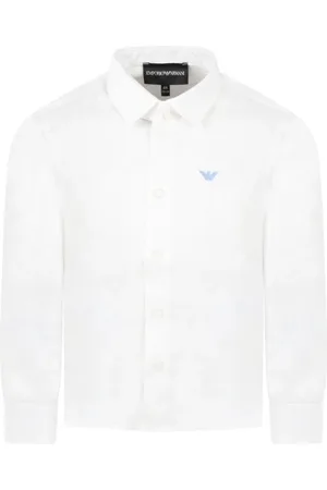 Emporio Armani Shirts, unisex, , 14 Y, 8N4Cj9 3Neez 0100 Long Sleeves Shirts