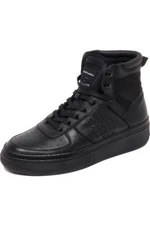 BE POSITIVE Sneakers, male, , 7 UK, Vintage Effect Leather Shoes