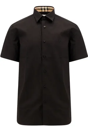Burberry Short Sleeve Shirts, male, , S, Short Sleeve Check Shirt