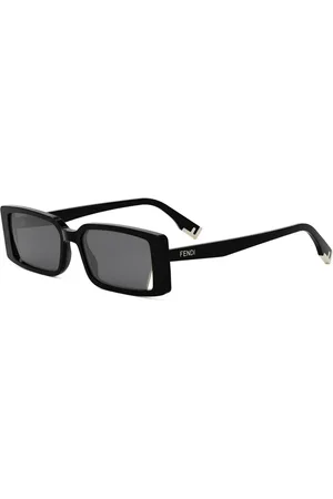 Fendi Sunglasses, unisex, , 53 MM, Diagonal Cut Sunglasses in