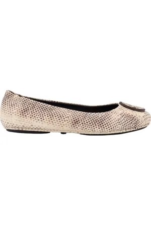 Tory Burch Flat Shoes with Logo Detail