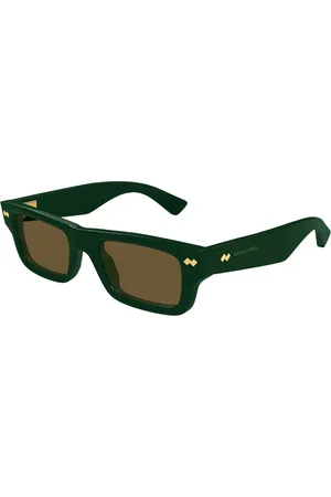 Bottega Veneta Rectangular Sunglasses Ribbon Design