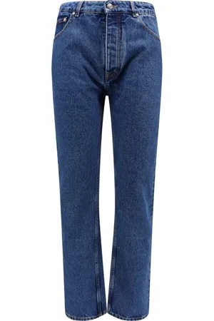 Palm Angels Slim-fit Jeans, male, , W30, Jeans Straight Leg Italy Cotton