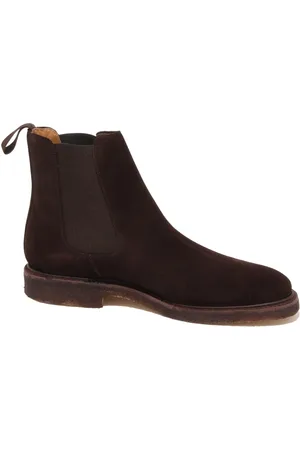 Cordwainer Chelsea Boots, male, , 6 1/2 UK, Suede shoe boot Jerome model