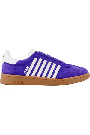Dsquared2 Logo Trainers Rubber Sole Italy