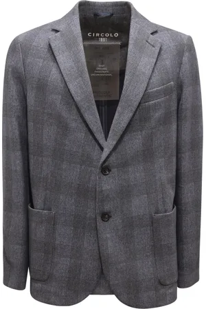 Circolo Jersey Jacket in Grey Style