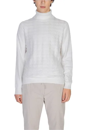 Antony Morato Jacquard 3D Cotton Wool Blend Yarn