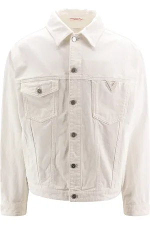 VALENTINO Leather Patch Jacket Made in Italy