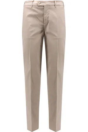 Brunello Cucinelli Chinos, male, , 2XL, Trousers Italian Fit Zip Closure