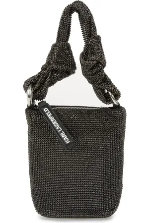 Karl Lagerfeld Crystal Embellished Handbag