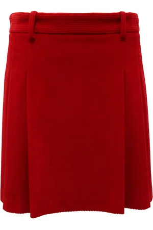 Circolo Velvet Skirt with Zipper Closure