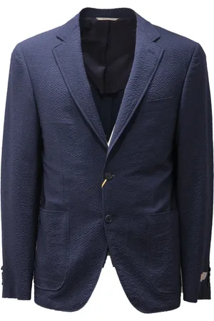 CANALI Blazers, male, , L, Wool Stretch Jacket Made in Italy