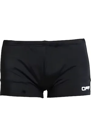 OFF-WHITE Beachwear, male, , L, Mens Boxer Costume with Logo Print