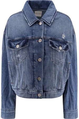 Pinko Denim Jackets, female, , XS, Jackets with Metal Buttons