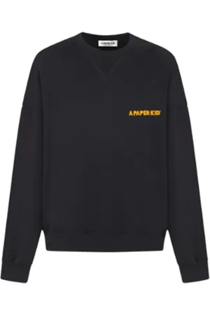 A PAPER KID Logo Print Sweatshirt