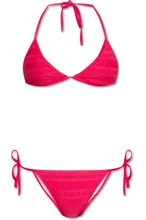 Balmain Bikinis, female, , S, Logo-printed bikini