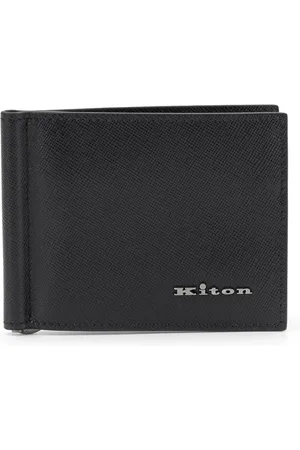Kiton Wallets & Cardholders, male, , ONE SIZE, Stylish Cardholder Wallet Metal Hook