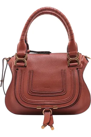 Chloé Handbags, female, , ONE SIZE, Luxurious Leather Handbag with Zip Closure