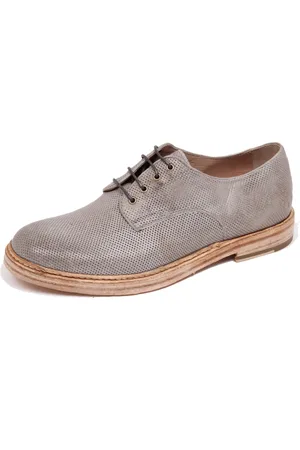 Corvari Laced Shoes, male, , 6 UK, Vintage Grey Shoe Model 2568
