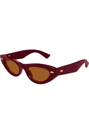 Bottega Veneta Sunglasses, female, , 50 MM, Cat-Eye Sunglasses with Ribbon Detail