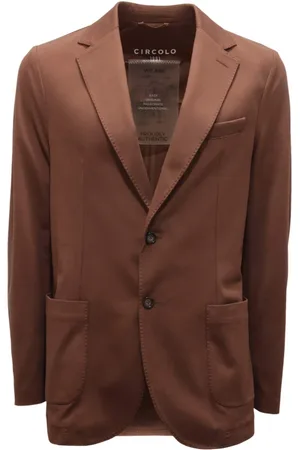 Circolo Blazers, male, , L, Piquet Jacket Unlined Model Cn4224