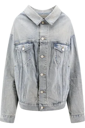 Balenciaga Denim Jackets, female, , XS, Jackets with Metal Buttons