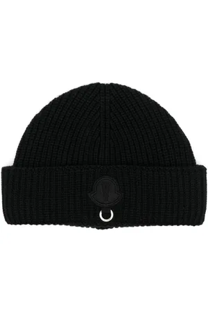 Moncler Beanies, female, , ONE SIZE, Brim Hat with Ring Detailing