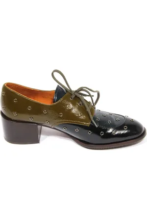 Chie Mihara Heeled Boots, female, , 3 UK, Vintage effect creased leather shoes