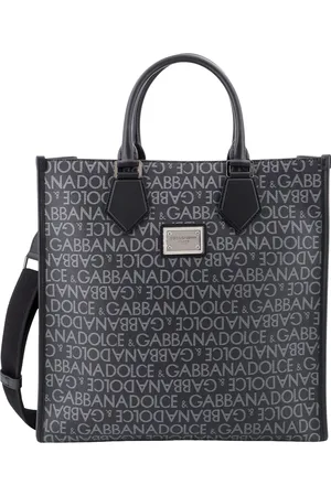 Dolce & Gabbana Tote Bags, male, , ONE SIZE, Shoulder Bag with Snap Closure