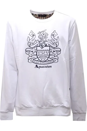 Aquascutum Cotton Sweatshirt Qmf001L0