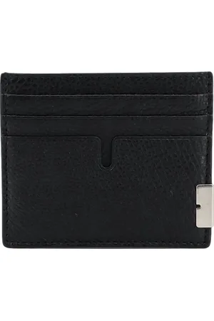 Burberry Leather Cardholder with Metal Detail