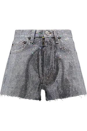 Maison Margiela Short Shorts, female, , W27, Cotton Shorts with Zip and Button Closure