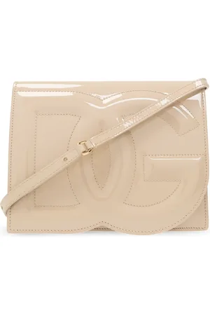 Dolce & Gabbana Cross Body Bags, female, , ONE SIZE, Leather shoulder bag with logo