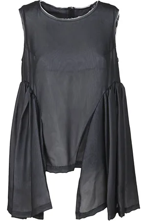 Comme des Garçons Elegant Sleeveless Top