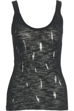 Pinko Sleeveless Tops, female, , S, Scoop Neck Tank Top