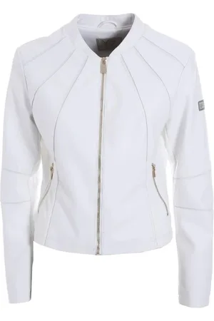YES ZEE BY ESSENZA Zip-throughs, female, , XL, Eco-Leather Short Jacket with Zip