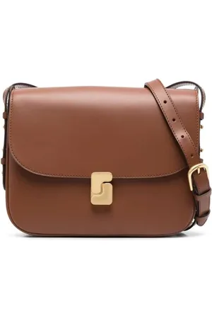 Soeur Cross Body Bags, female, , ONE SIZE, Chestnut Leather Shoulder Bag