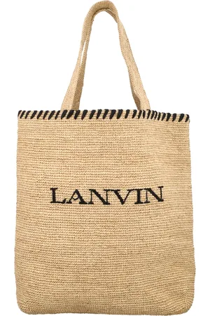 Lanvin Rafia Tote Handbag