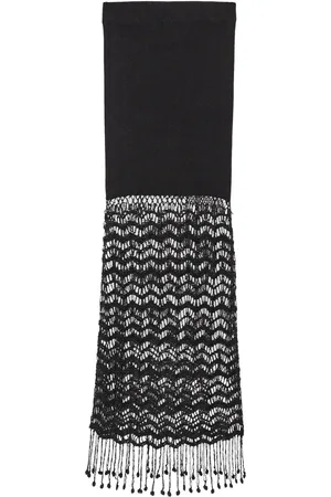 Ganni Fringed Edge Skirt