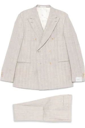 CARUSO Double Breasted Suits, male, , XL, Double-Breasted Suit